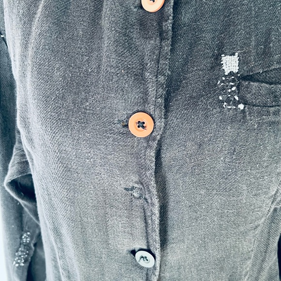 Magnolia Pearl Checkered Skirt Coat Jacket One Size NWT - Picture 6 of 13